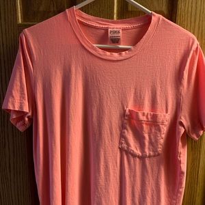 Pink short sleeve tee